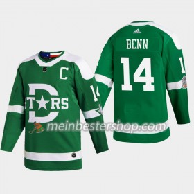Dallas Stars Jamie Benn 14 Adidas 2020 Winter Classic Trikot Authentic - Herren